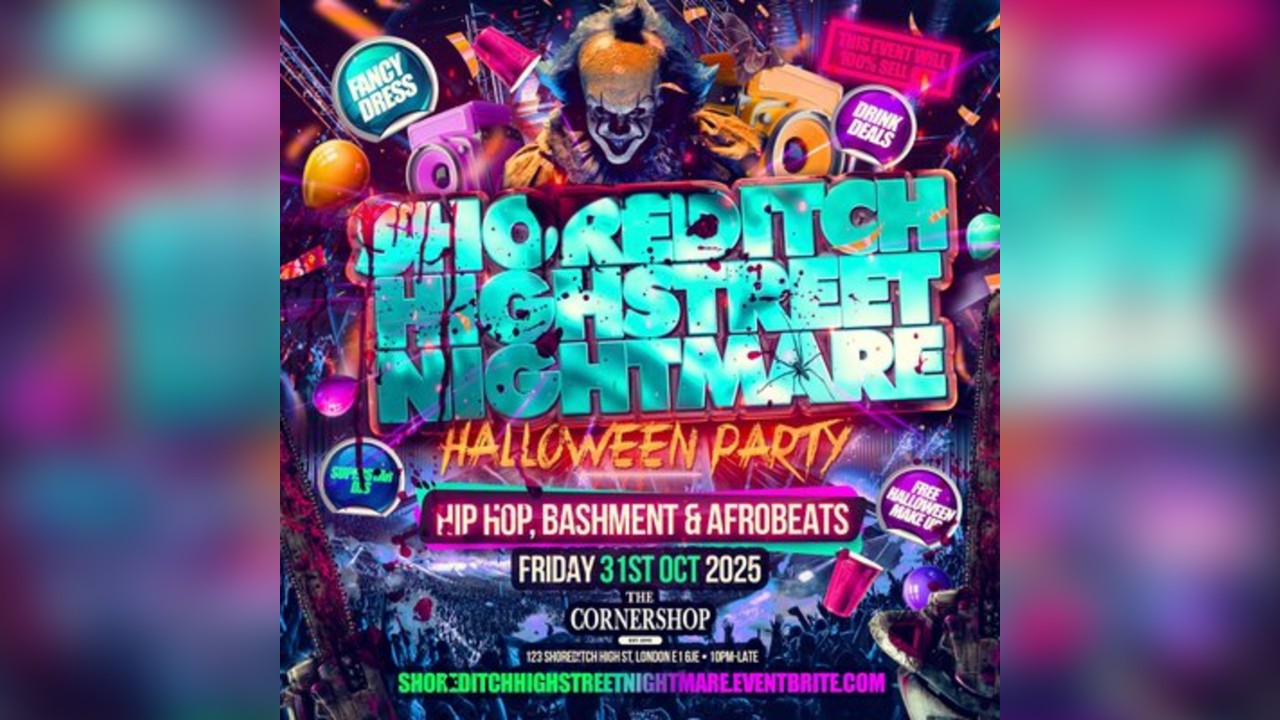 Shoreditch Highstreet Nightmare Halloween Party
