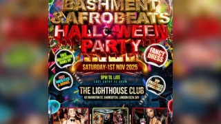 Bashment & Afrobeats Shoreditch Halloween Party - Fancy Dress
