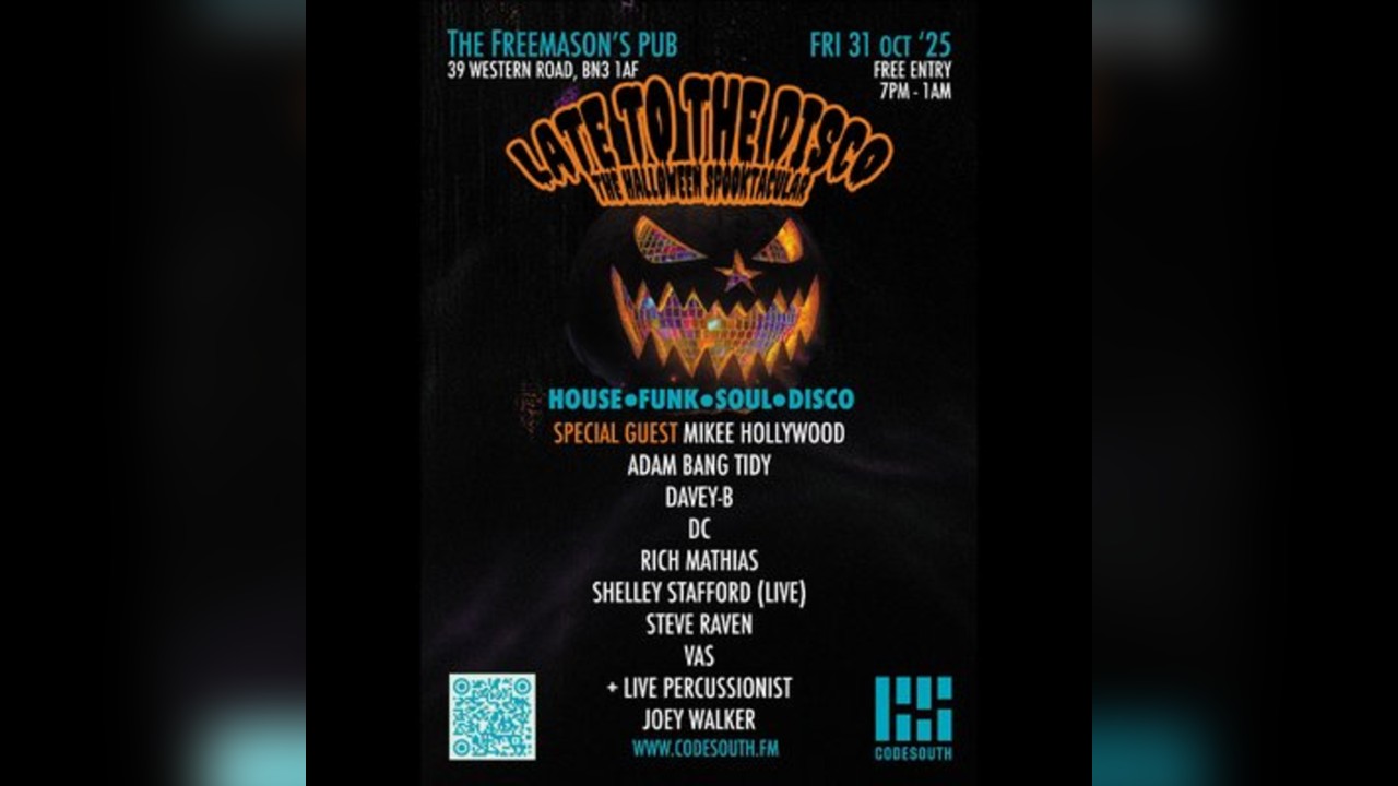 Codesouth Presents Late To The Disco Halloween Spooktacular