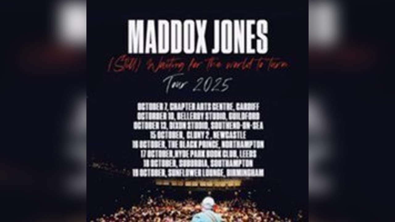 Maddox Jones - Still Waiting For The World To Turn tour