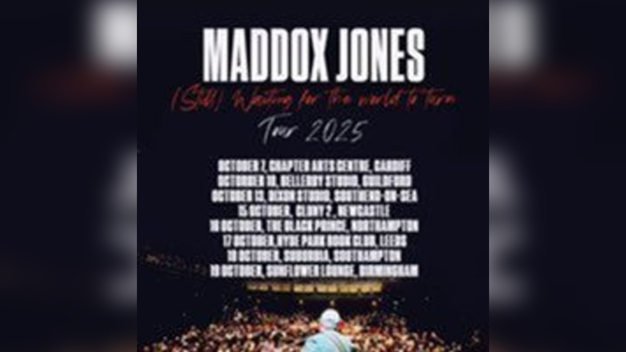Maddox Jones (Still) Waiting For the World To Turn tour