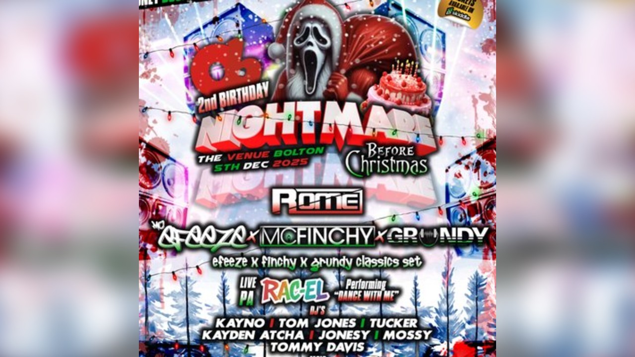 Only Bounce's Nightmare before Christmas