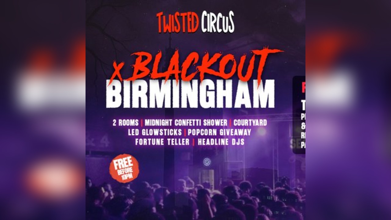 Twisted Circus Halloween | Birmingham's BIGGEST free celebration