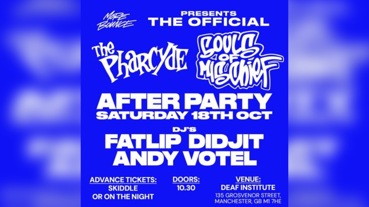 Pharcyde & Souls Of Mischief After Party
