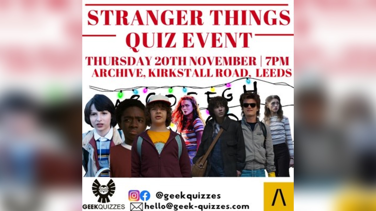 Stranger Things Quiz Event
