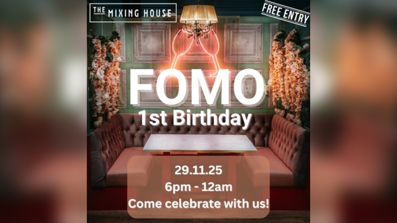 FOMO - The Big 1 - Birthday Bash Editon