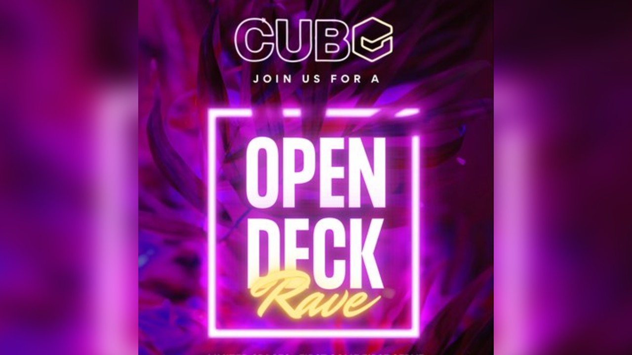 CUBE: Open Deck Rave (DNB, UKG, BASSLINE)