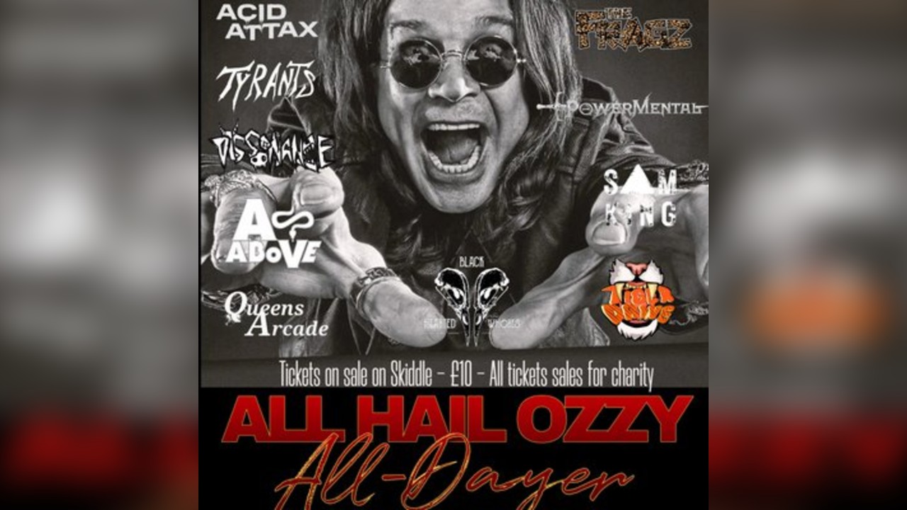 All Hail Ozzy Charity Gig (memorial, not a tribute)