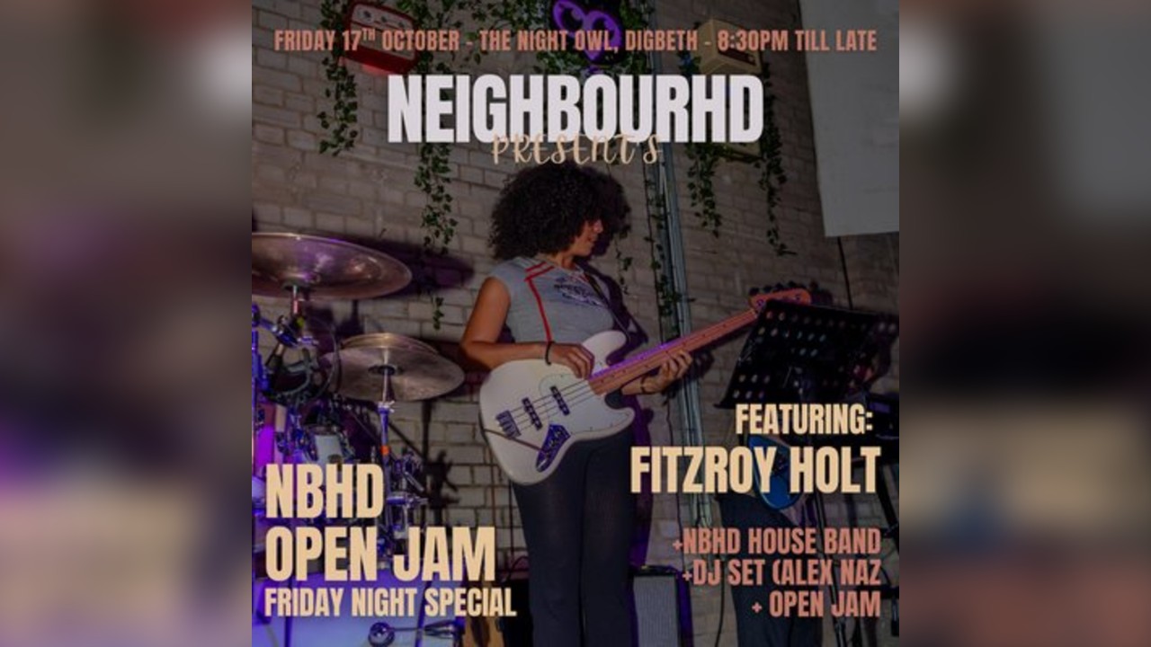 Neighbourhd Presents: Fitzroy Holt (Friday Night Special)