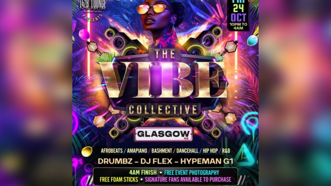 THE VIBE COLLECTIVE with DJ DRUMBZ till 4AM