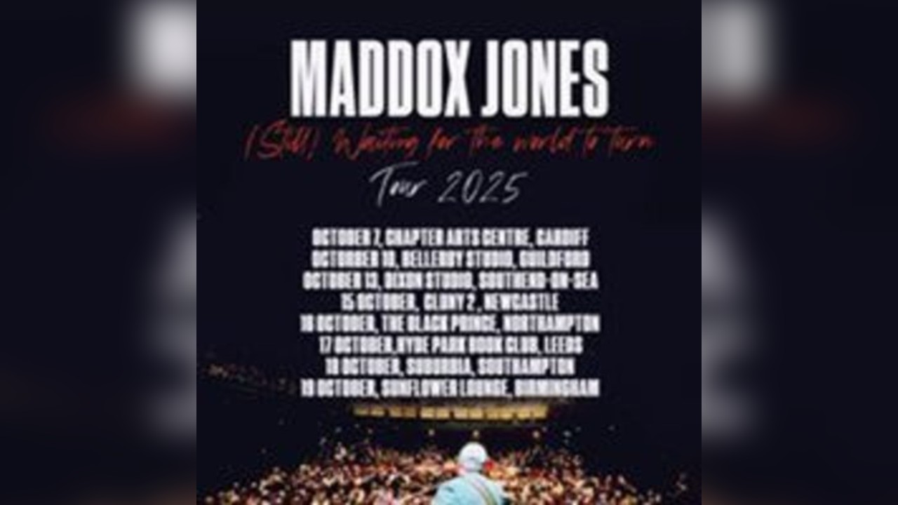 Maddox Jones (Still) Waiting For the World To Turn tour