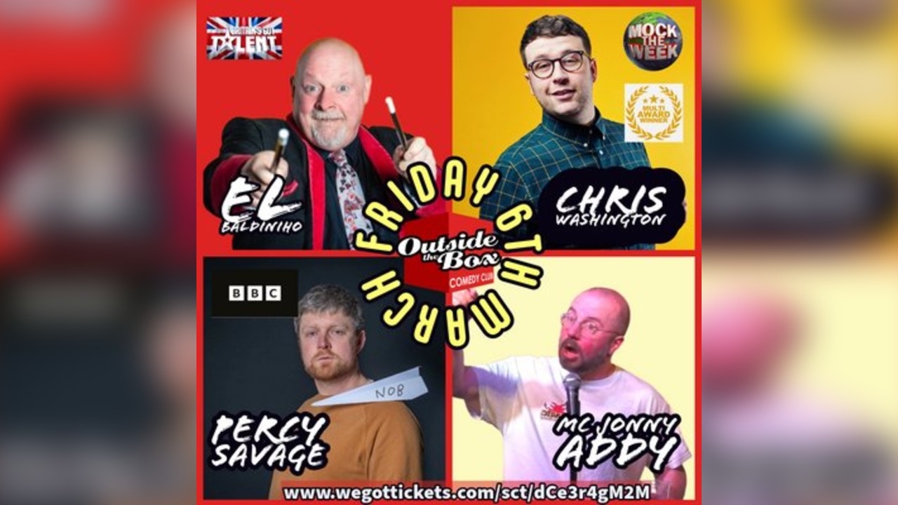 Live Comedy - Friday 6th March