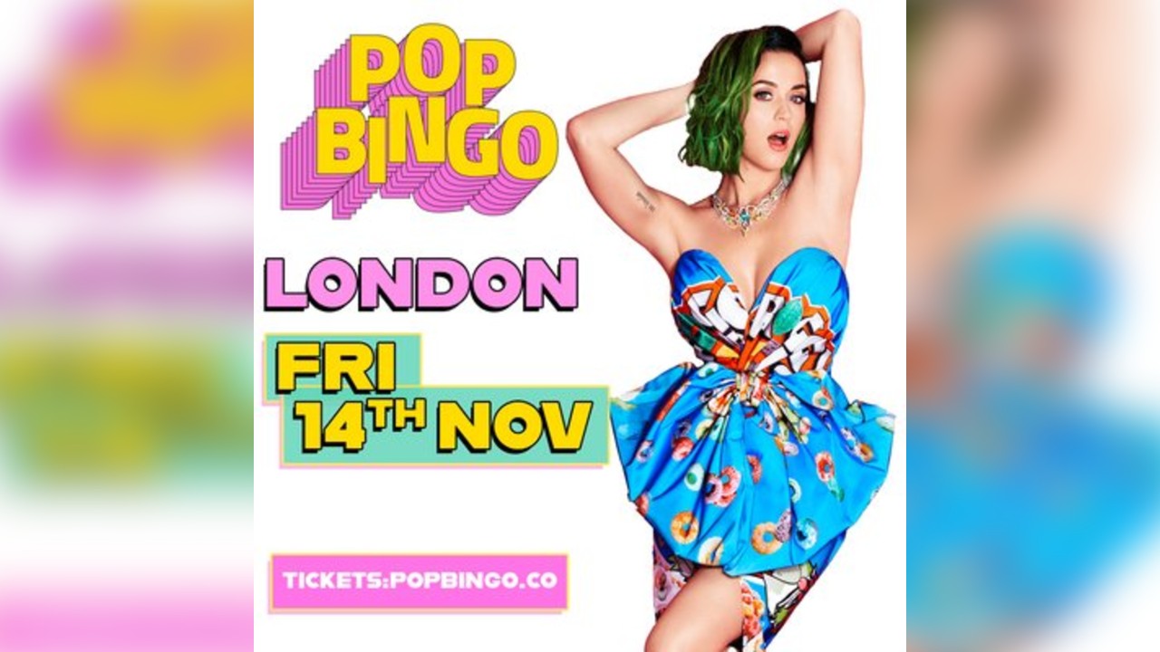 POP Bingo London Fri 14th Nov