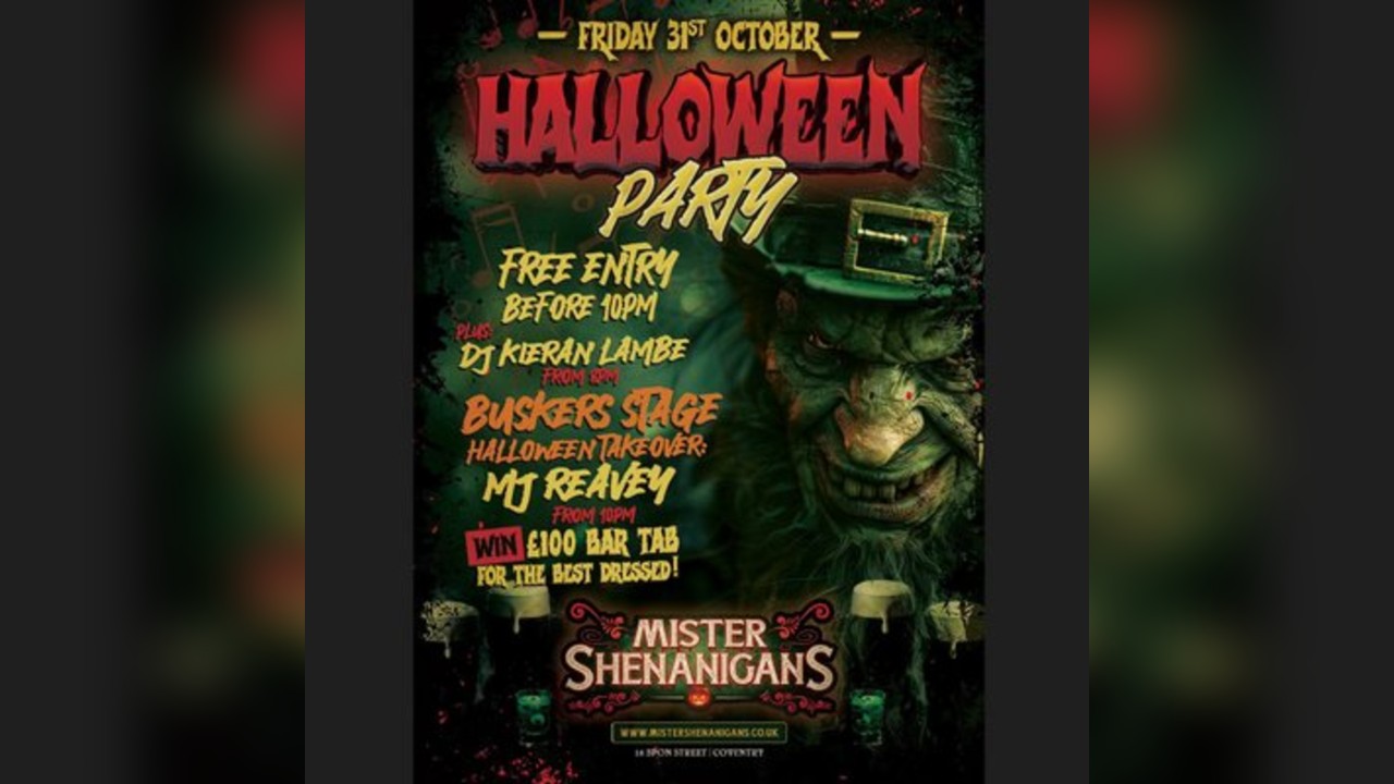 Mister shenanigans Halloween Special.
