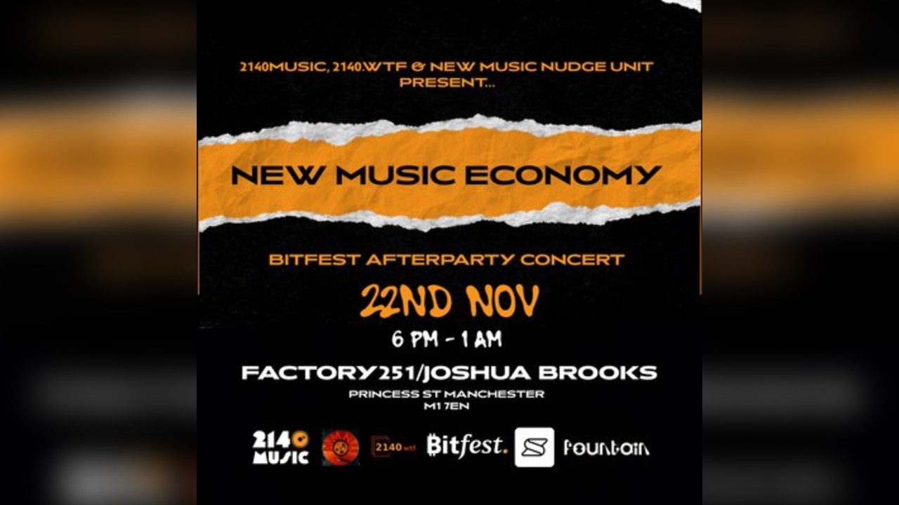 New Music Economy Afterparty @ BitFest 2025