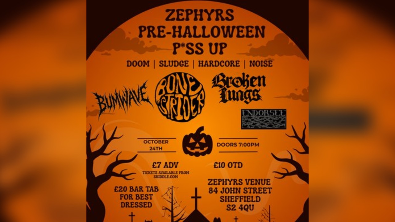 Zephyrs Pre-Halloween P*ss Up