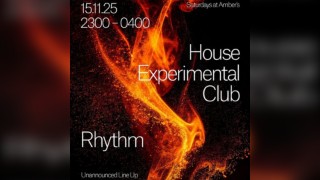 Saturdays at Amber's - House | Experimental | Club | Rhythm