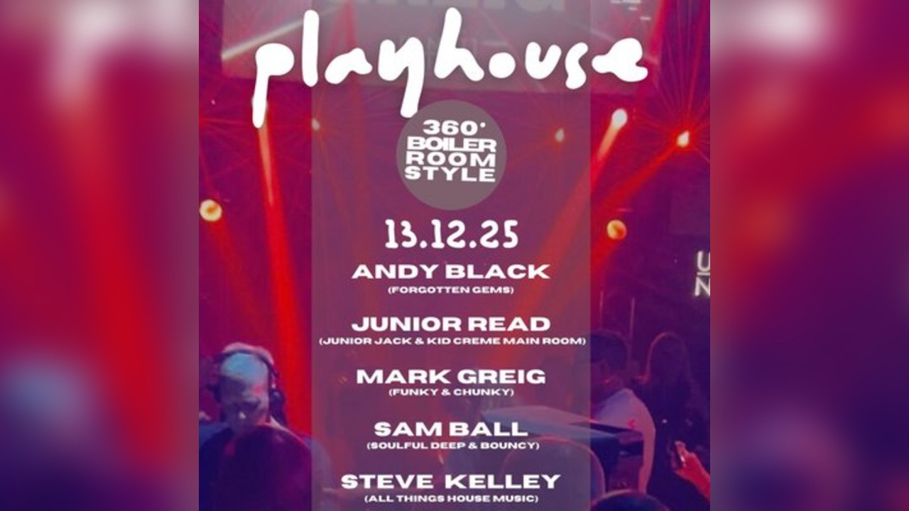 Playhouse presents the end of year shenanigans party