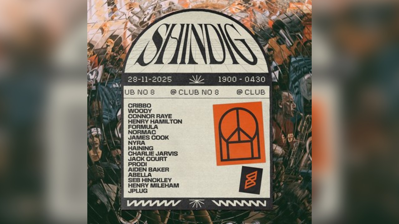 SHINDIG at club No 8