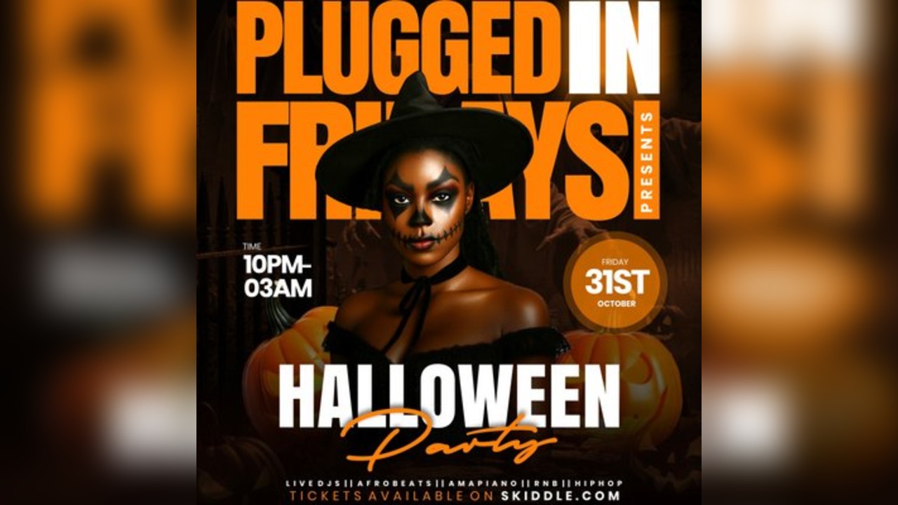 PLUGGED IN FRIDAYs Halloween Party