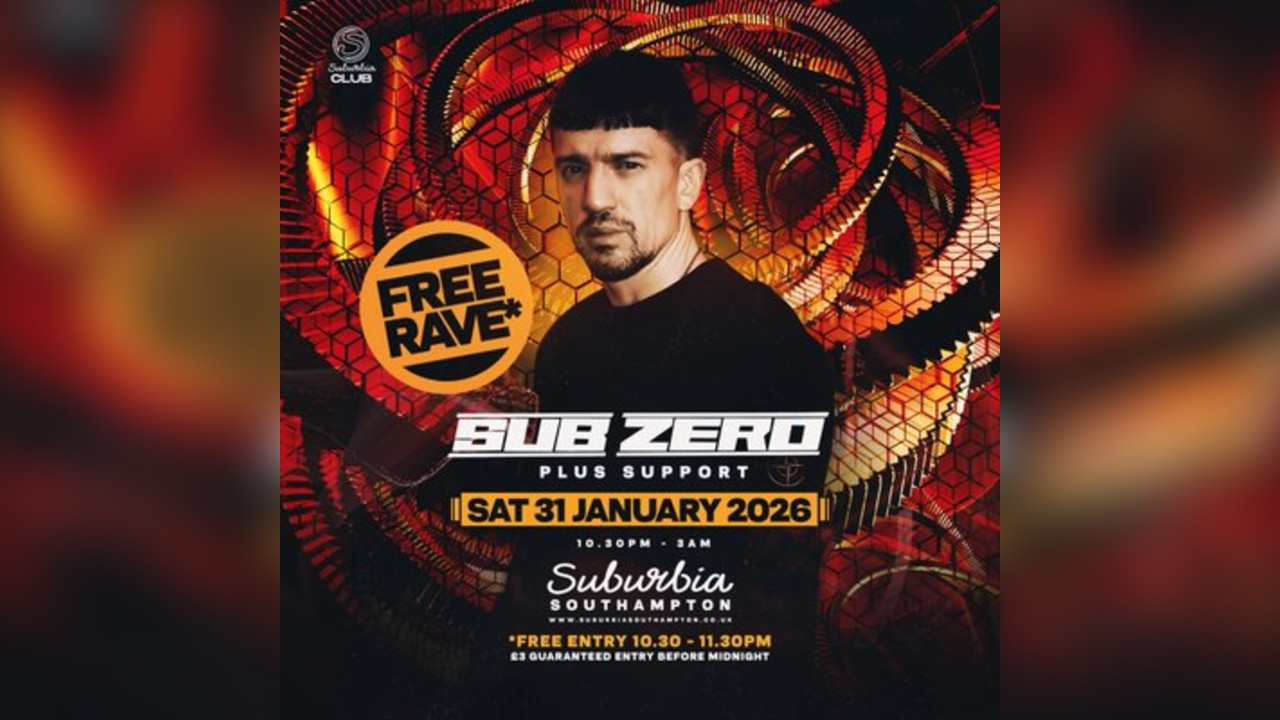 Suburbia Presents: Sub Zero Free Rave