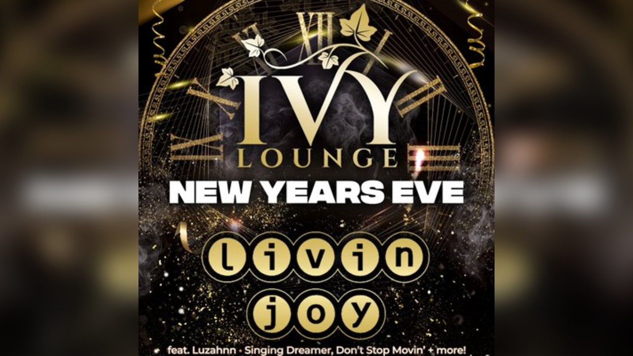 Livin Joy Live - New Year's Eve, Ivy Lounge, Leicester
