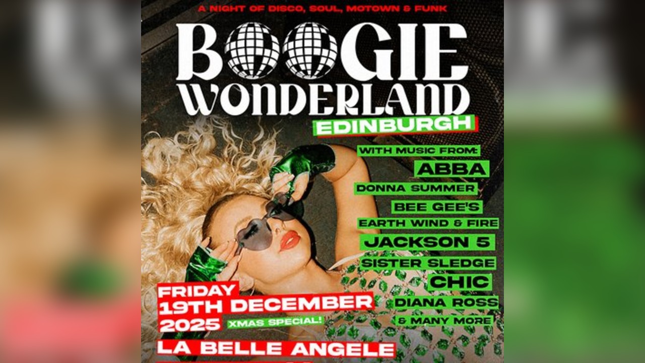 Boogie Wonderland: Edinburgh December 19th