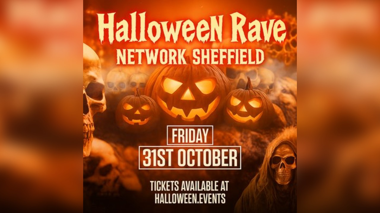 Halloween Rave 2025 at Network Sheffield