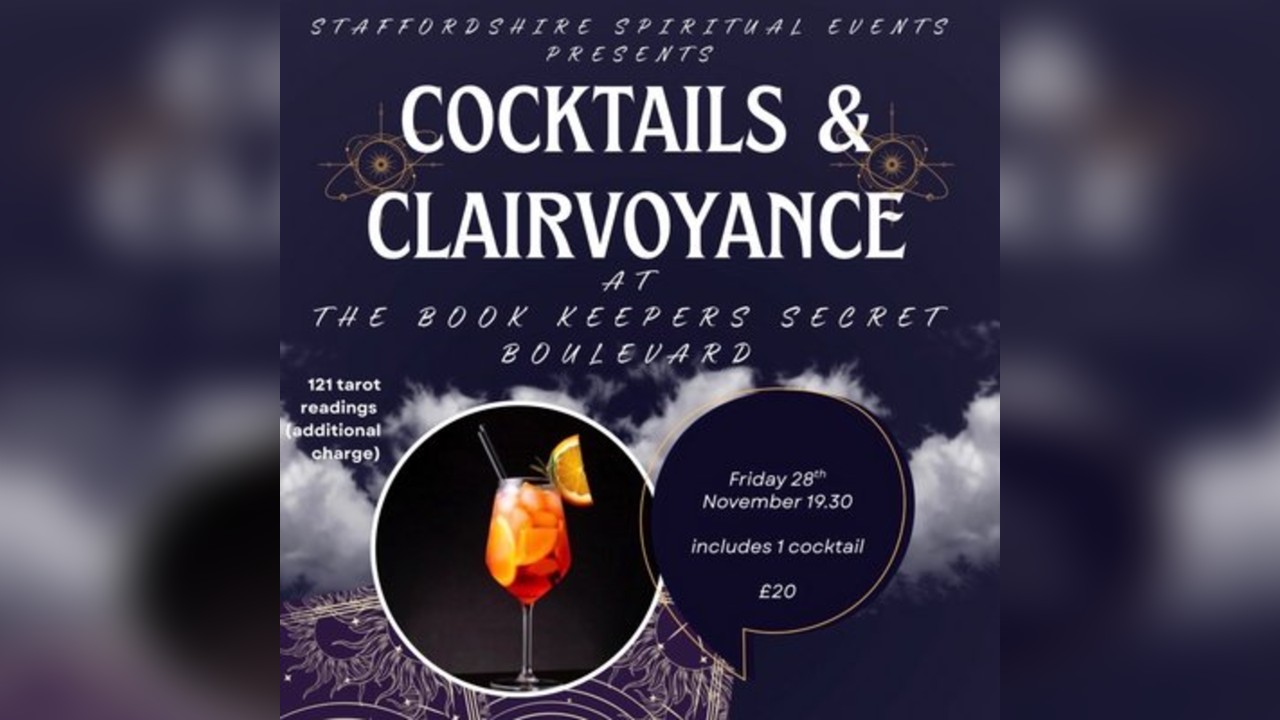 Cocktails & Clairvoyance at Book Keepers Secret
