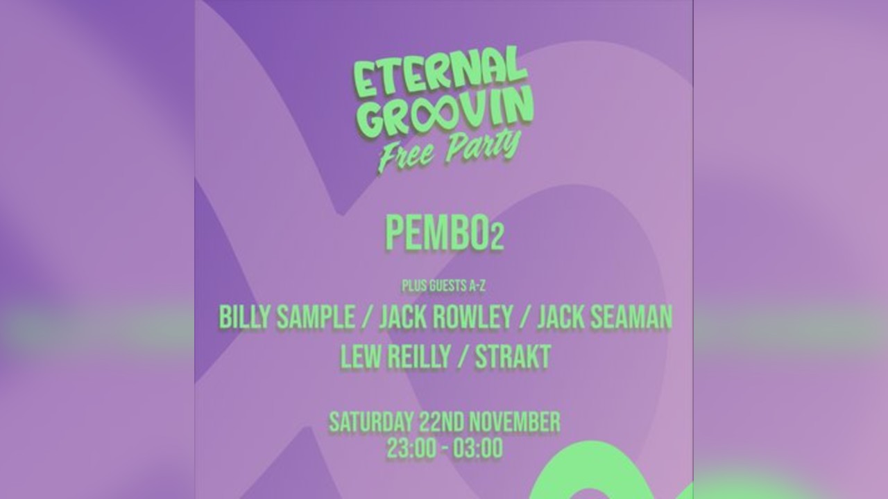Eternal Groovin Free Party @ Mama Roux's