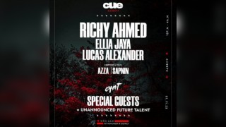 CUE Presents: Richy Ahmed, Ellia Jaya, Lucas Alexander.