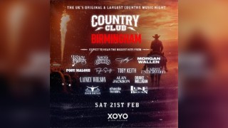 Country Club - Country Festival - Zach Bryan Uk - Birmingham