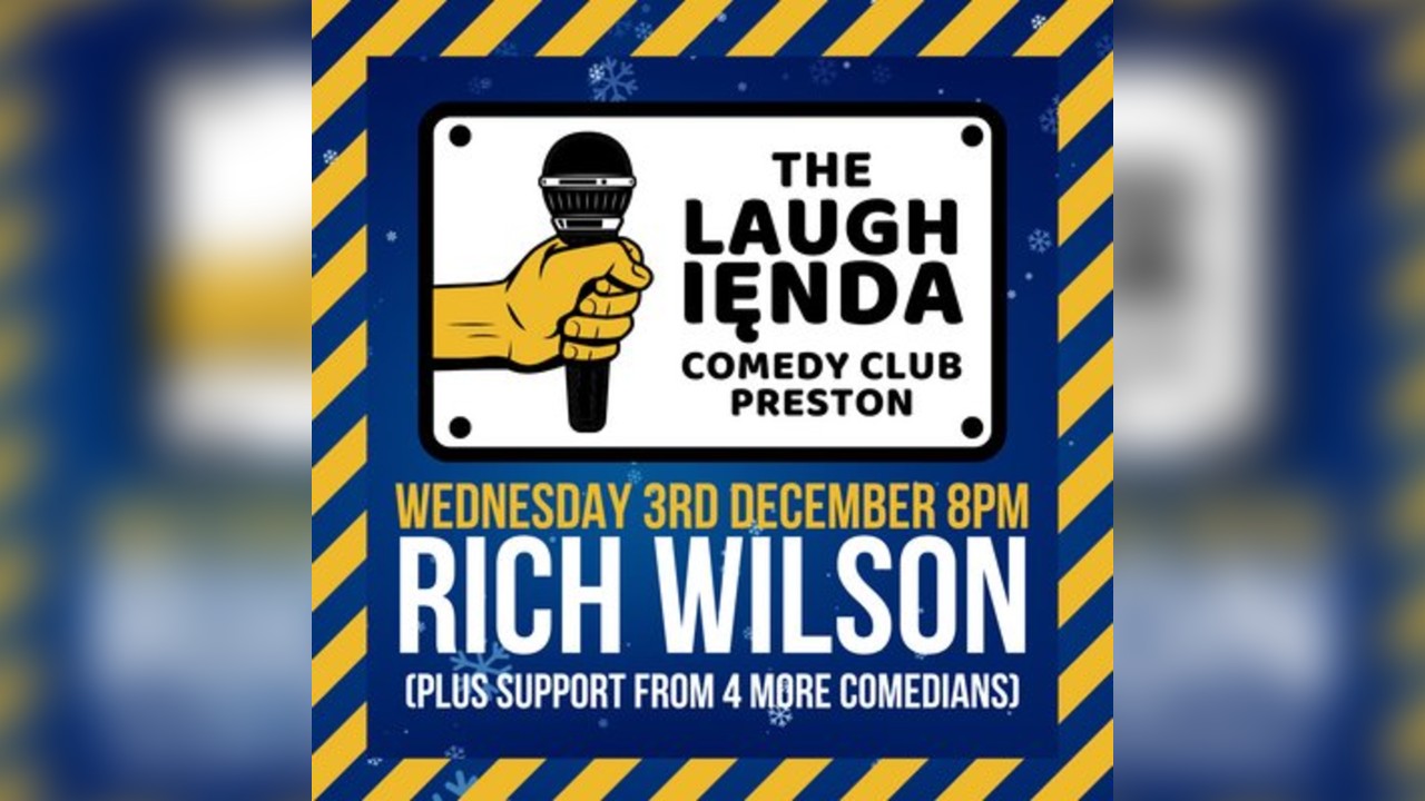 The Laughienda Comedy Club Preston | 3rd Dec 2025