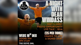 Night with Dean Windass - Dove inn, Barnsley.
