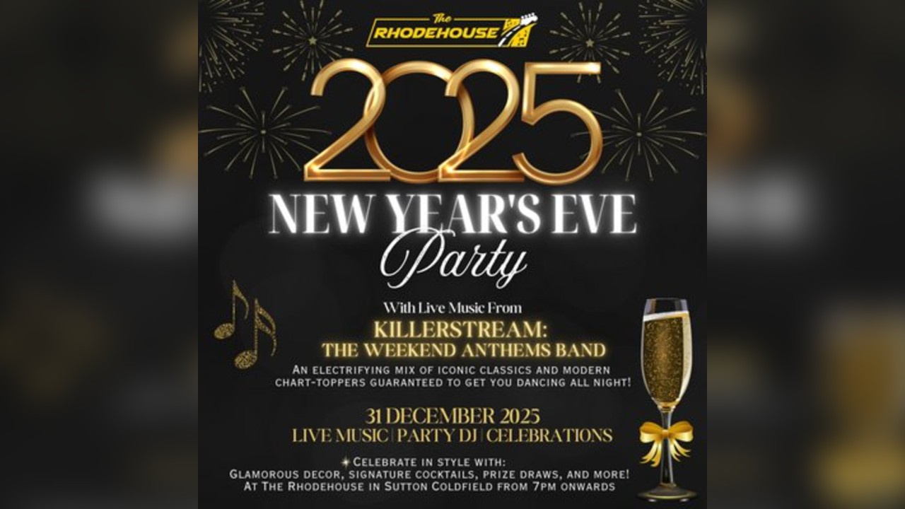 New Year's Eve Party with Killerstream, Celebrate 2025 in Style