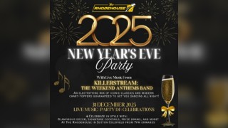 New Year's Eve Party with Killerstream, Celebrate 2025 in Style
