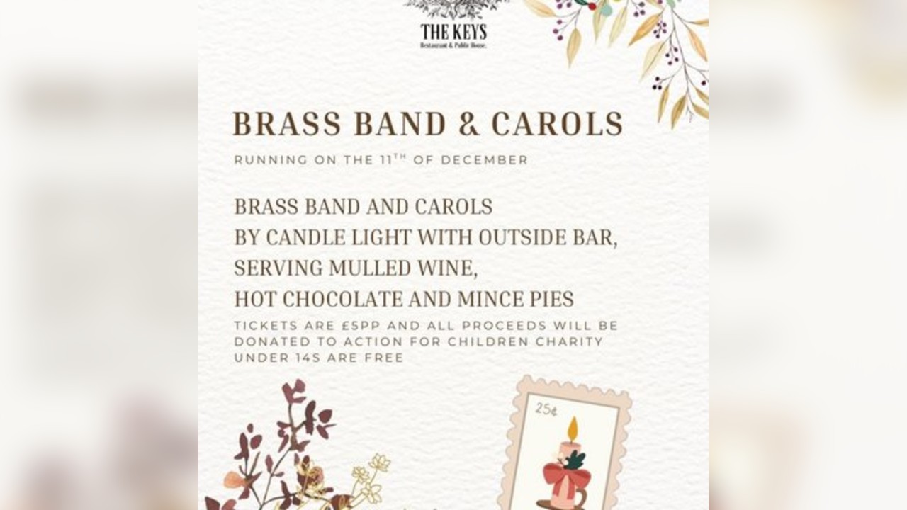 Brass band & carols by candle light