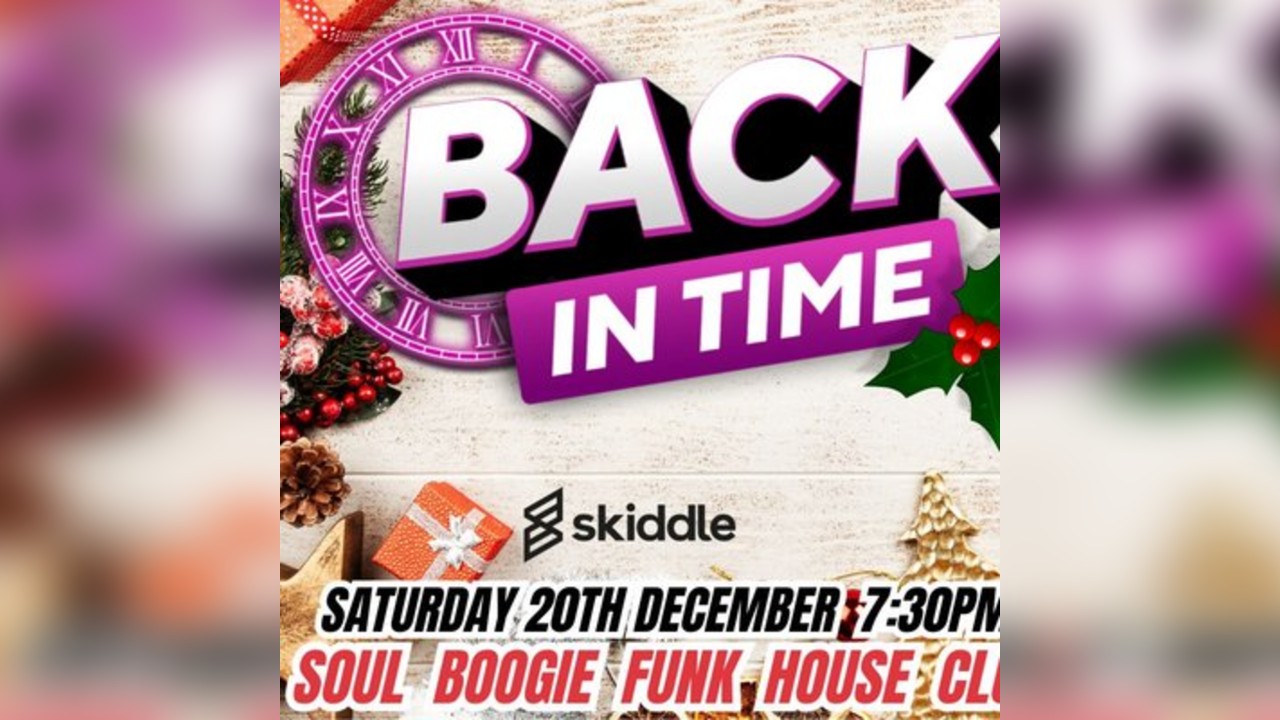 BACK IN TIME Christmas Party