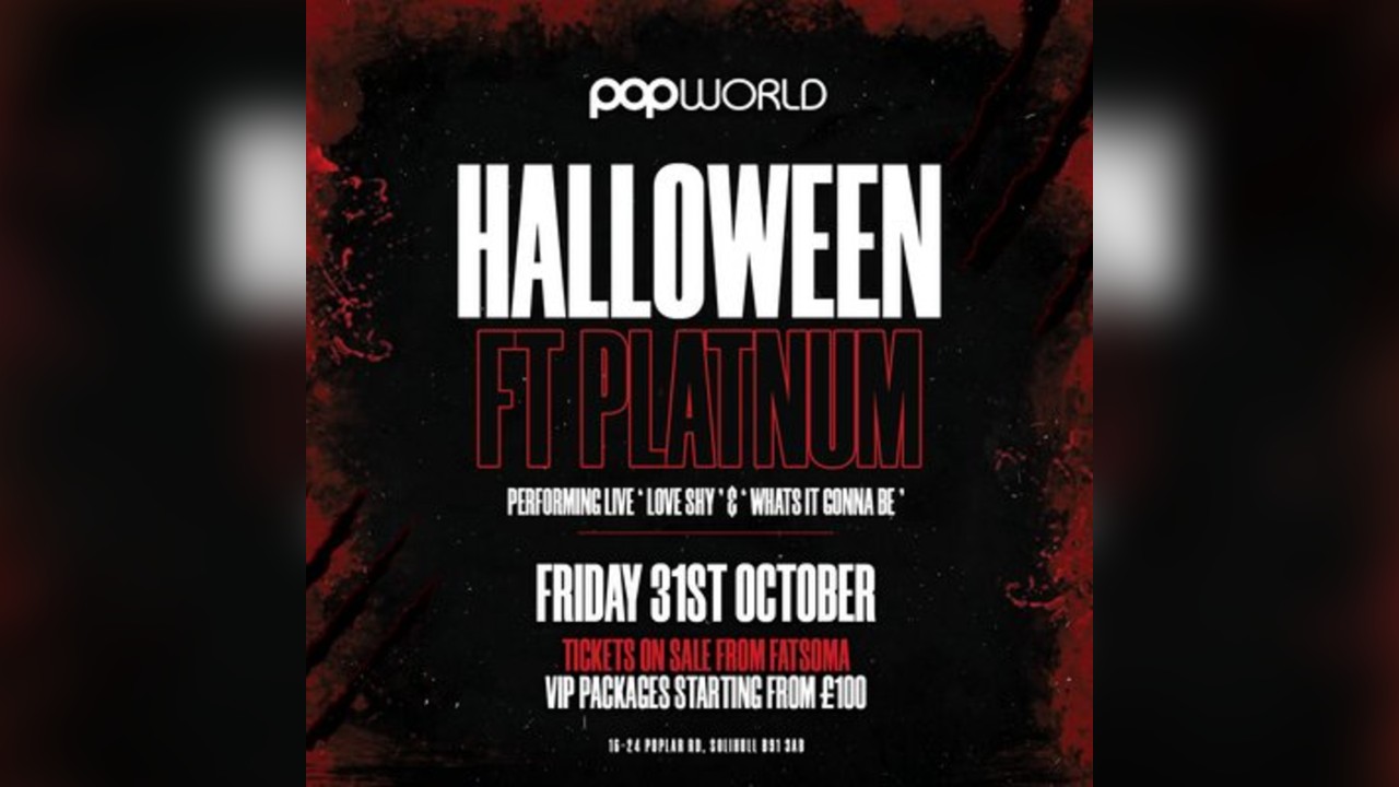 Get Down Fridays - Halloween Special Ft Live PA Platnum