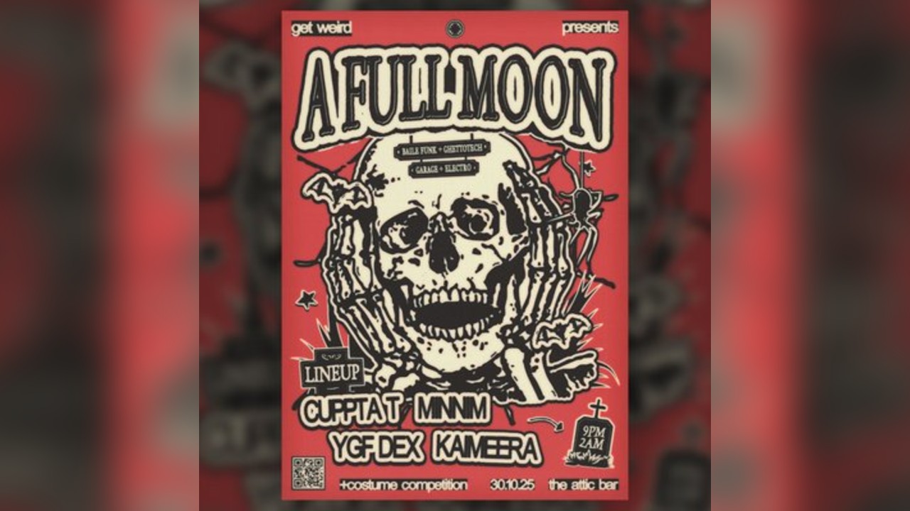 Get Weird presents: A Full Moon ft. MINNIM, CUPPA T, YGF DEX & K