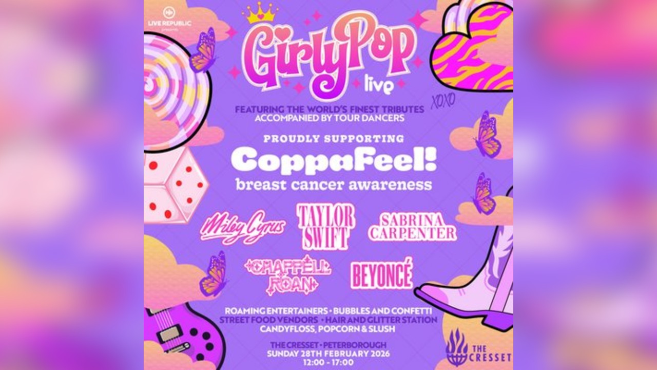 GirlyPop Live | The Cresset, Peterborough