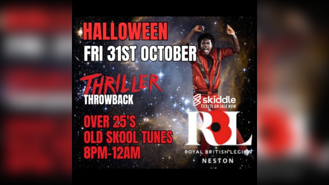 Throwback Masters Neston Halloween Party