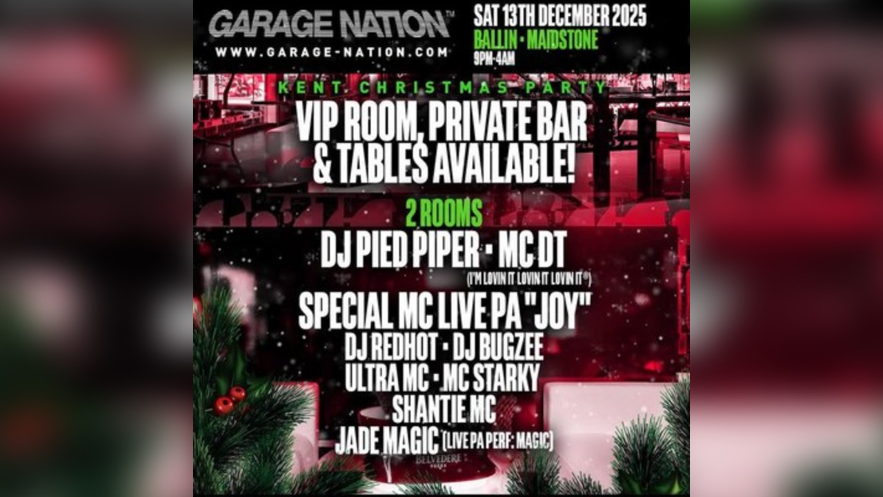 Garage Nation Kent Christmas Party
