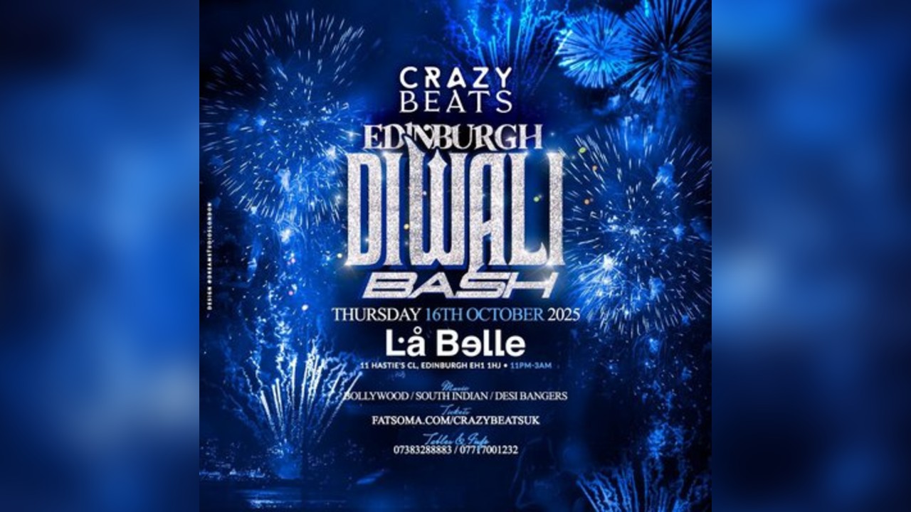 Bollywood Diwali Bash | Edinburgh