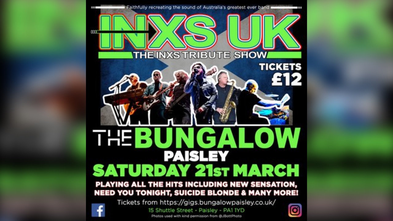 INXS UK  Tribute to INXS