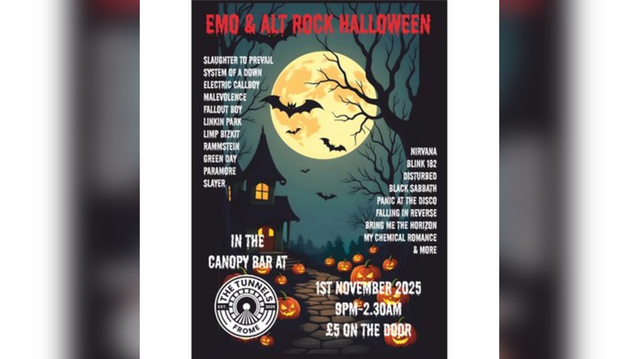 Halloween EMO & Alt Night + Thrash 'n Burn Live Bands Night