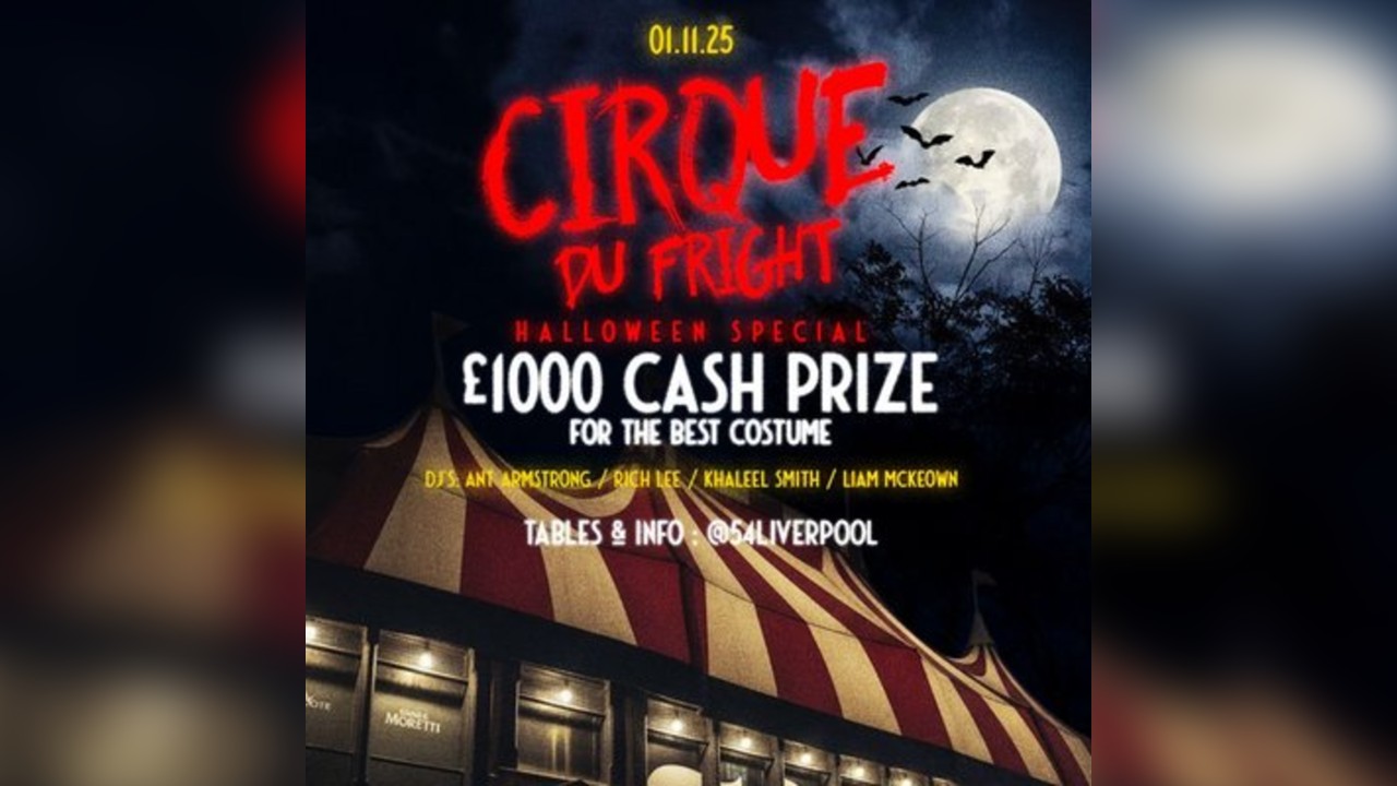 CIRQUE DU FRIGHT - Halloween Costume Party