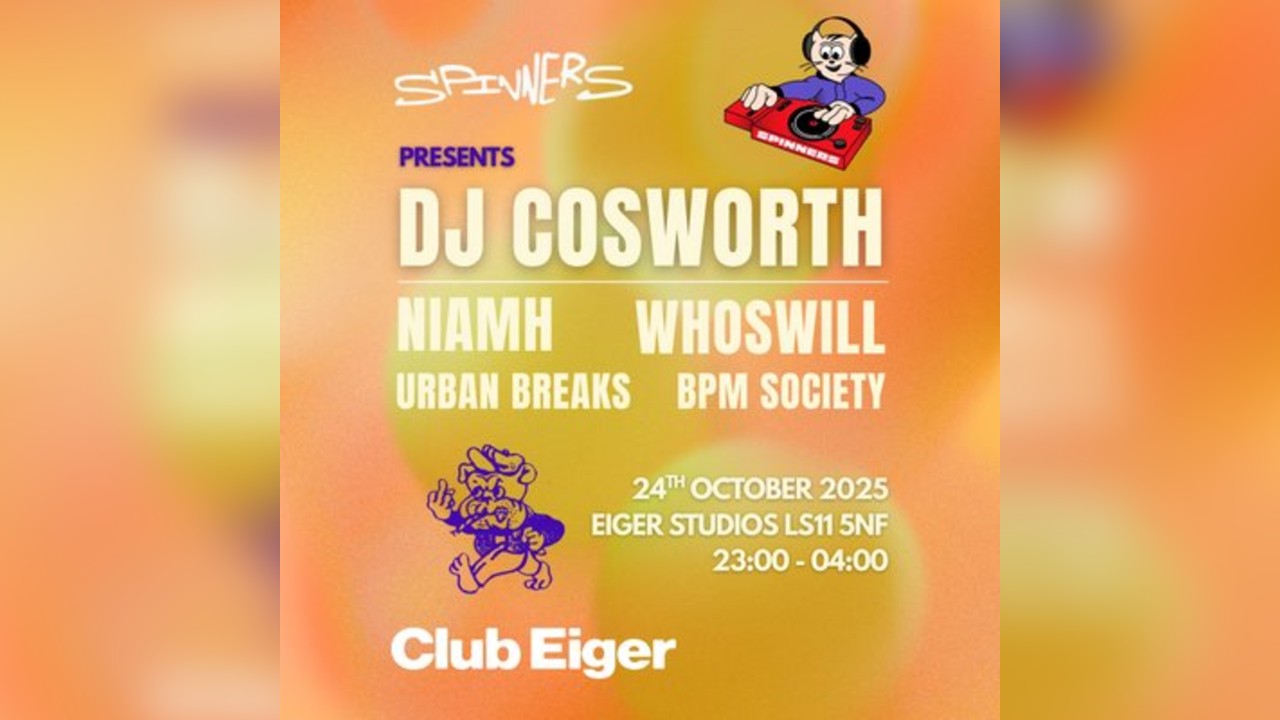 Spinners Present: DJ Cosworth