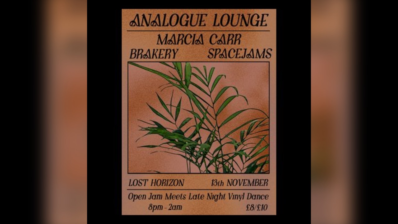Analogue Lounge w/ Marcia Carr