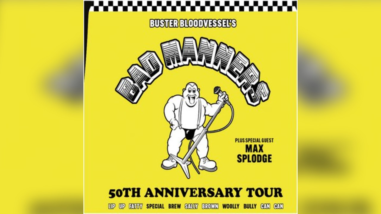 Buster Bloodvessels Bad Manners 50th Anniversary Tour